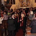 Inmitten des Publikums