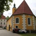 Die Schloss- und Dorfkirche von Lindenau