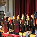 Action auf der Bühne