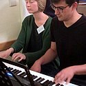 Improvisation von Sabine und Eric um Mitternacht
