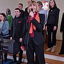 Katrin beim Solo