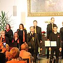 Andreas beim Solo von "Halleluja"