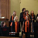Tabea am Klavier