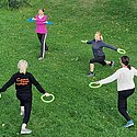 Auch in diesem Jahr gab es wieder Frühsport