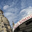 Wundervolles Wetter am Tag zum Open-Air-Konzert