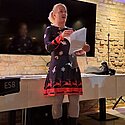 Susan in Weihnachtsstimmung