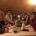 Intensive Gespräche zum Abend