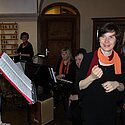 Tabea hat ihre Freude...