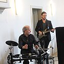 Michael Frömmel an den Drums und Paul Protze an der Gitarre
