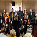 Die Spiritual- und Gospel Singers Dresden in der Börse Coswig