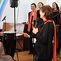 Tabea gibt die Richtung vor
