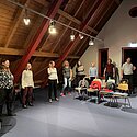 Eine kleine Impression bei der ersten Probe